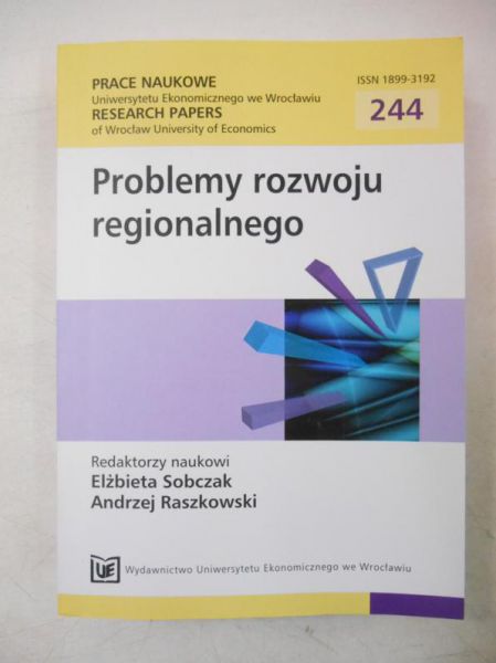 Sobczak Elżbieta (red.) - Problemy rozwoju regionalnego