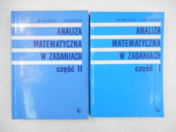 Analiza matematyczna w zadaniach, tom I-II