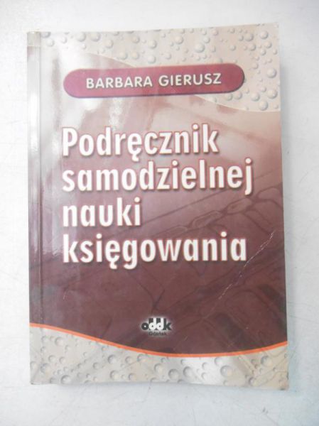 Podręczniki samodzielnej nauki księgowej