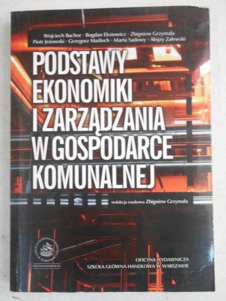 Podstawy ekonomiki i zarządzania w gospodarce komunalnej