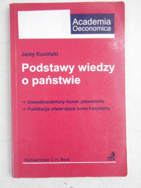 Kuciński Jerzy - Podstawy wiedzy o państwie