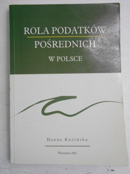Rola podatków pośrednich w Polsce