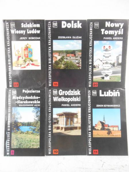 Wielkopolska Biblioteka Krajoznawcza, 6 książek