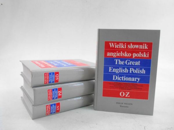 Wielki słownik polsko-angielski, angielsko-polski, Tom I-IV