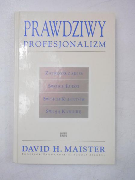 Maister David - Prawdziwy profesjonalizm