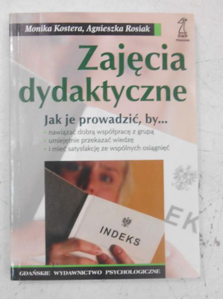 Kostera Monika - Zajęcia dydaktyczne
