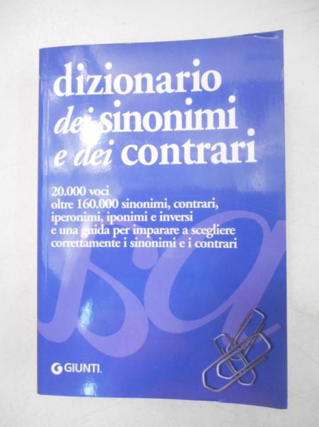 Dizionario dei Sinonimi e dei Contrari