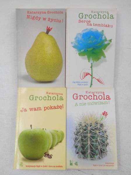 Grochola Katarzyna - Żaby i anioły, 4 książki
