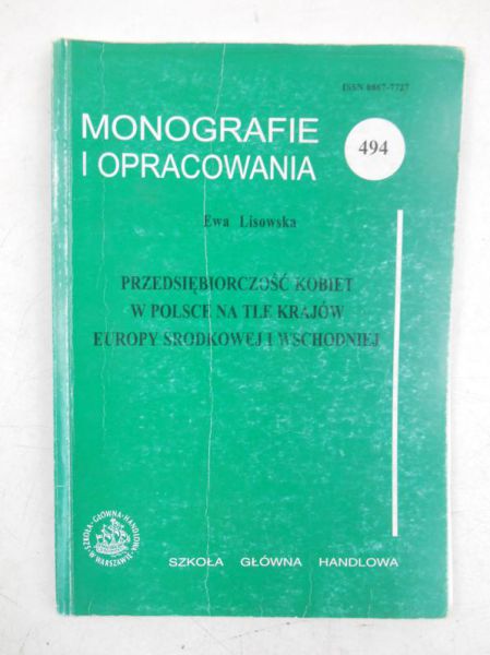 Przedsiebiorczość kobiet w Polsce na tle krajów Europy Środkowej i Wschodniej