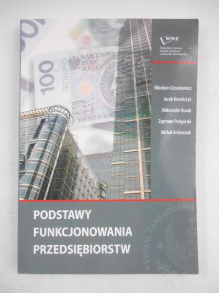 Podstawy funkcjonowania przedsiębiorstw