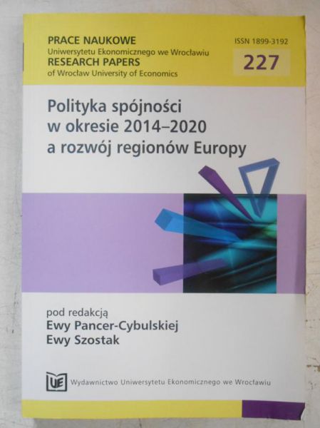 Polityka spójności w okresie 2014-2020 a rozwój regionów Europy