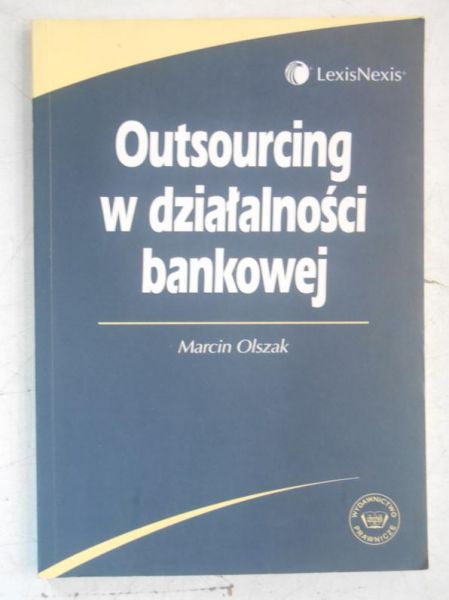Outsourcing w działalności bankowej
