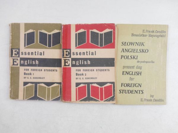 Essential English for Foreign Students, Book I-II \ Słownik angielsko-polski