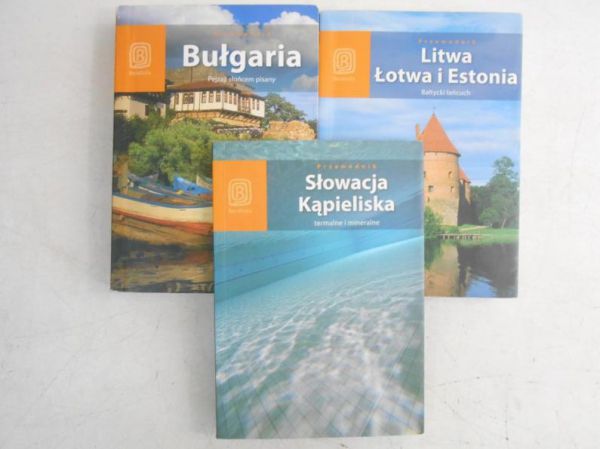 Bułgaria / Litwa, Łotwa i Estonia / Słowacja Kąpieliska, 3 przewodniki