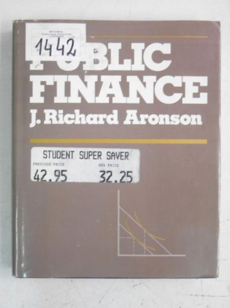 Aronson Richard - Public Finance