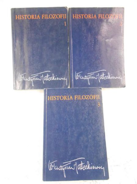 Historia filozofii, t. I-III
