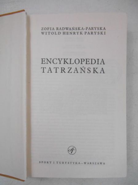 Encyklopedia tatrzańska