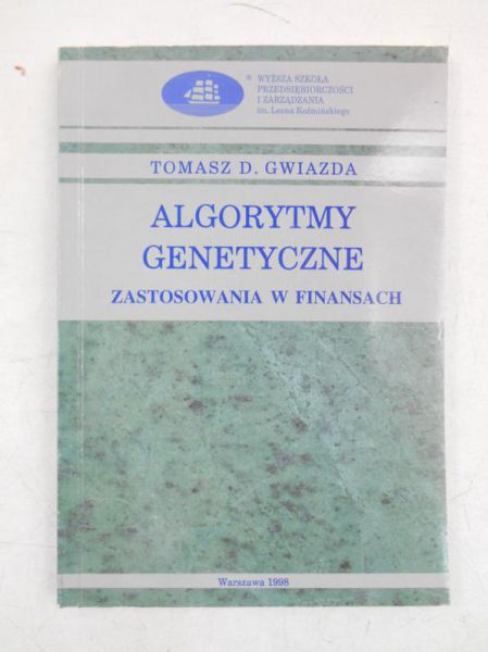 Algorytmy genetyczne, zastosowana w finansach