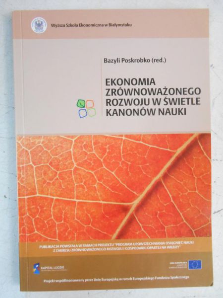 Ekonomia zrównoważonego rozwoju w świetle kanonów nauki