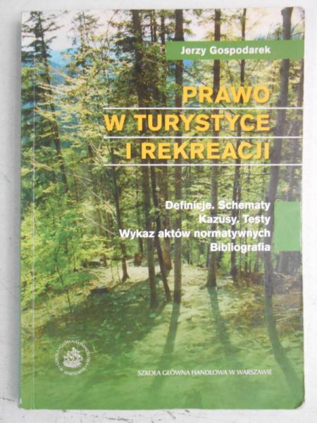 Prawo w turystyce i rekreacji