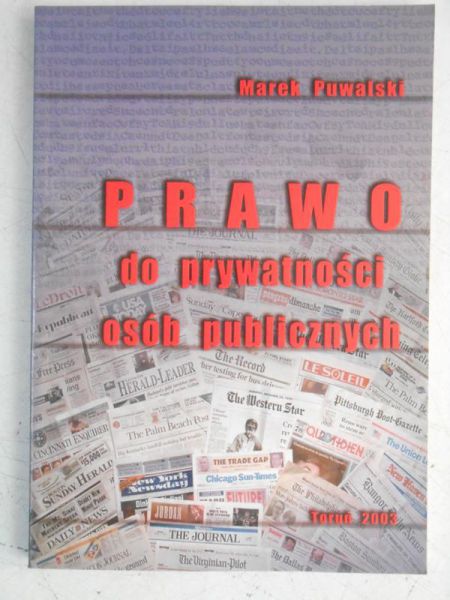 Prawo do prywatnośco osób publicznych