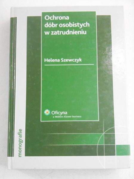 Ochrona dóbr osobistych w zatrudnieniu