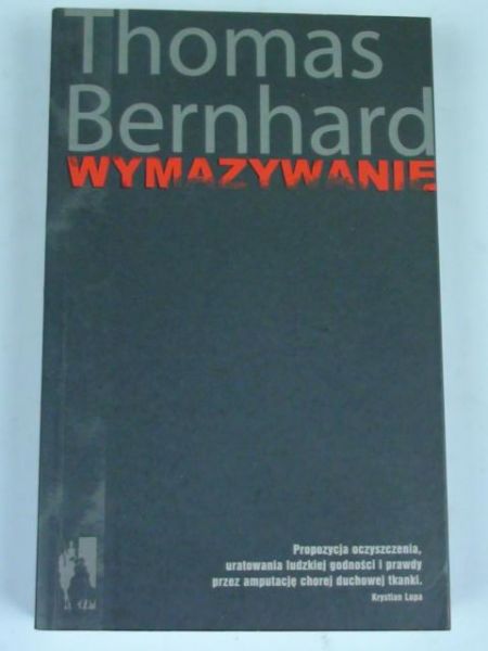 Wymazywanie. Rozpad