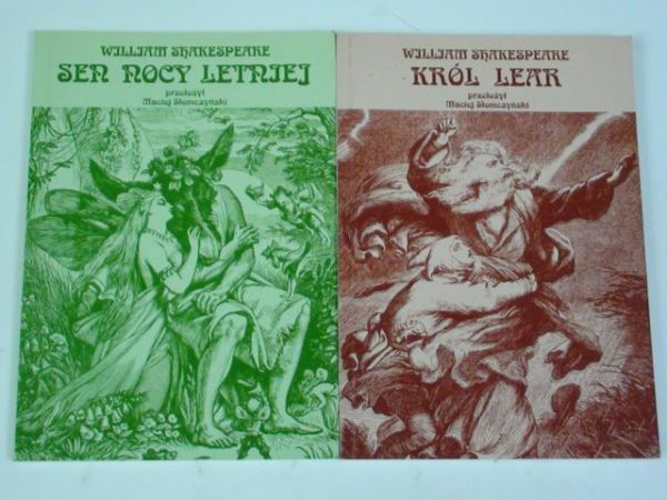 Sen nocy letniej/Król Lear, 2 książki