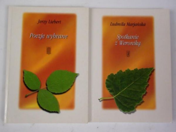 Poezje wybrane  Spotkanie z Weroniką, 2 książki