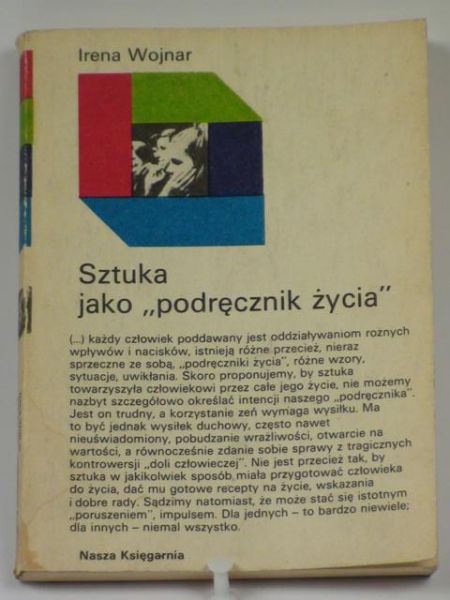 Sztuka jako "podręcznik życia"
