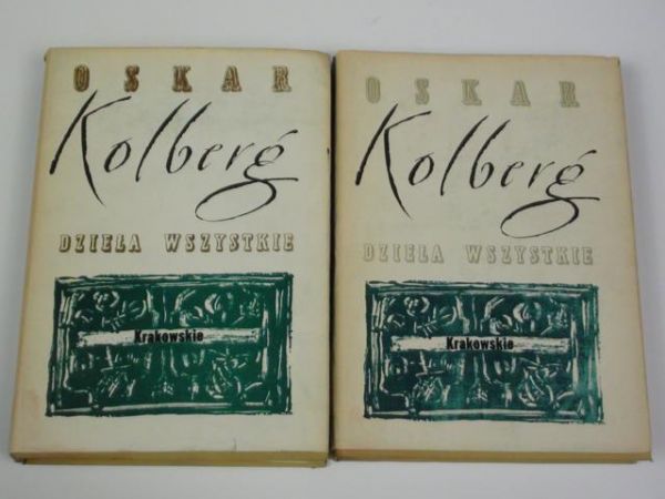 Kolberg Oskar - Dzieła wszystkie. Krakowskie, T. 7 i 8