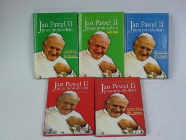 Jan Paweł II poza protokołem, 5 książek