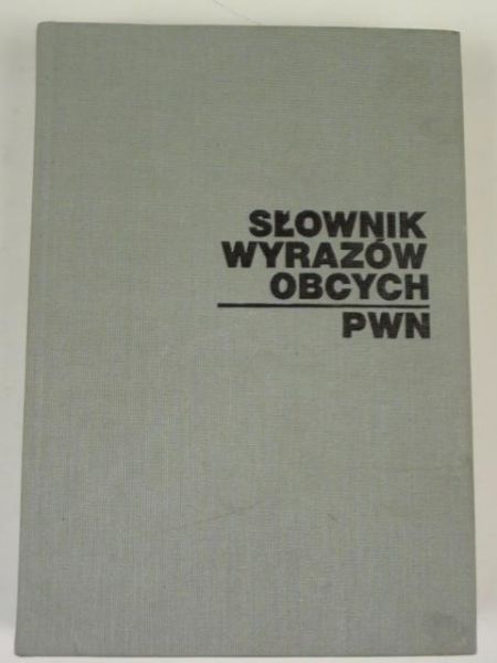 Słownik wyrazów obcych PWN