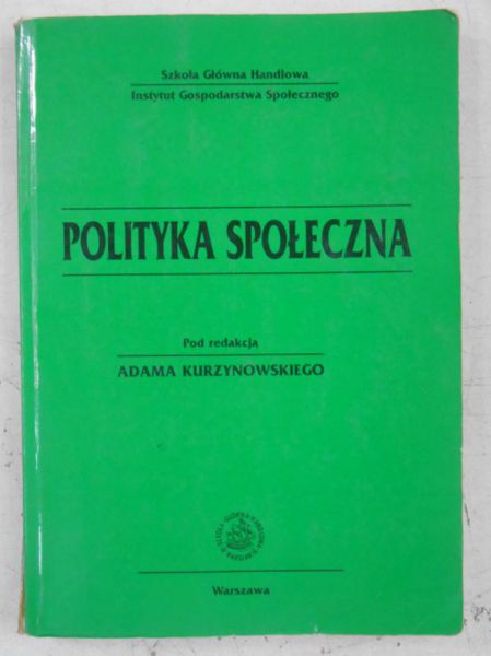 Polityka społeczna