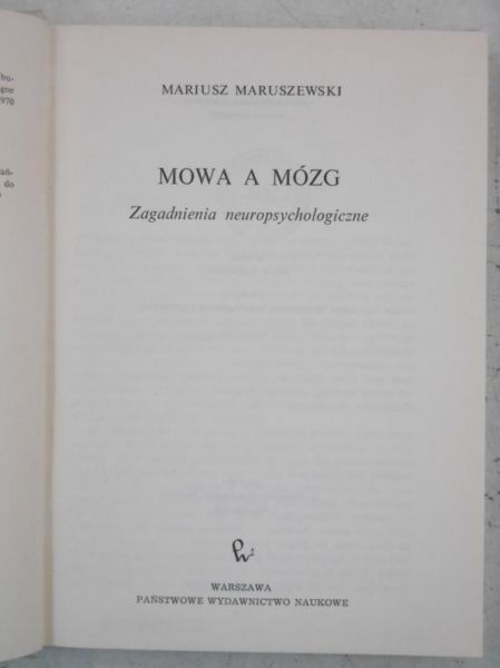Mowa a mózg