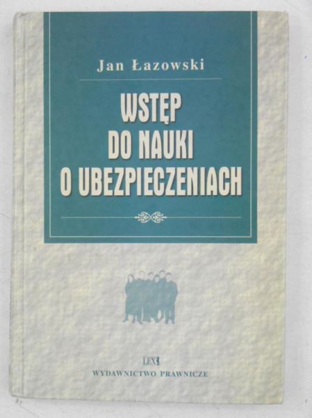 Wstęp do nauki o ubezpieczeniach