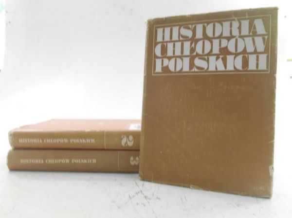 Inglot Stefan (red.) - Historia chłopów polskich, Tom I-III