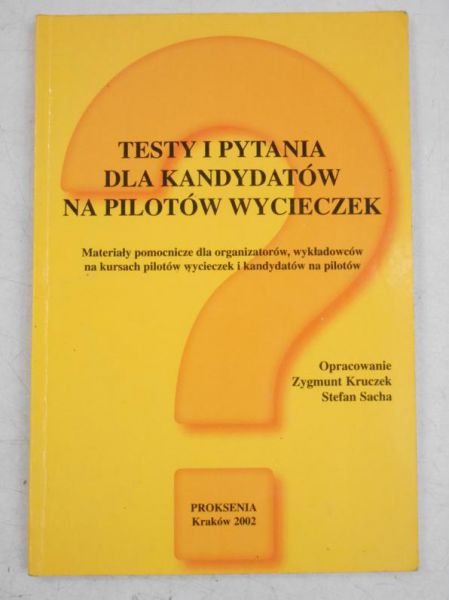 Teksty i pytania dla kandydatów na pilotów wycieczek