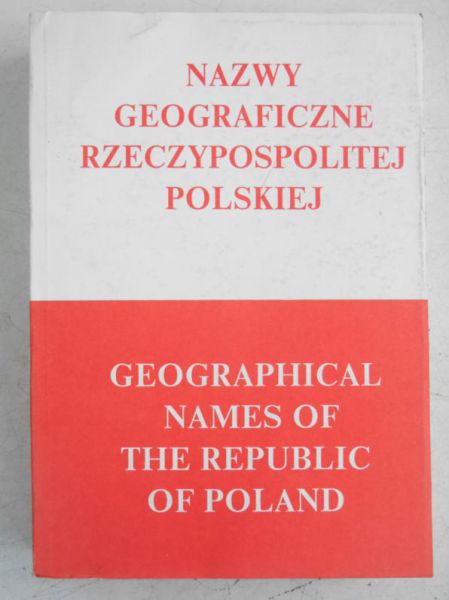 Nazwy geograficzne Rrzeczypospolitej Polskiej