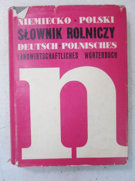 Niemiecko-Polski słownik rolniczy