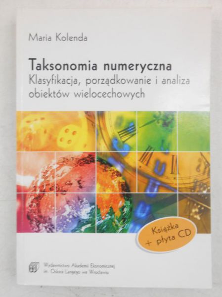 Kolenda Maria  - Taksonomia numeryczna