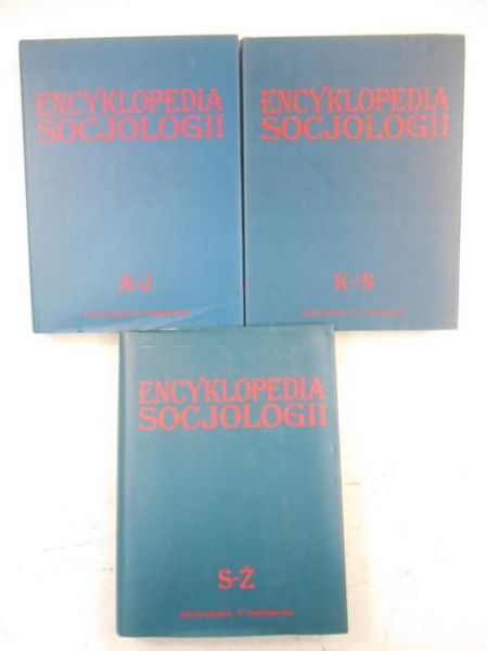 Encyklopedia socjologii, Tom I, II, IV