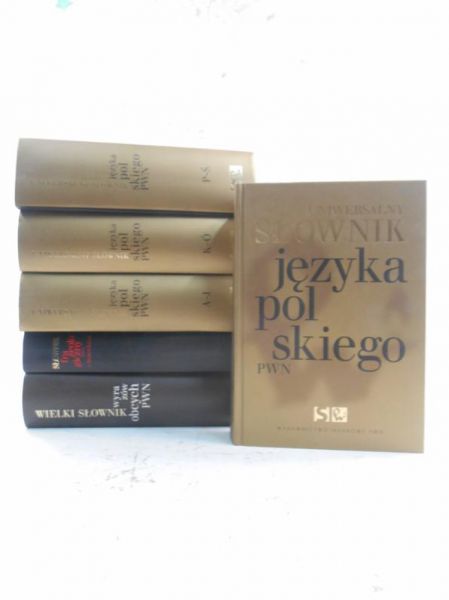 Uniwersalny słownik języka polskiego PWN, 6 tomów