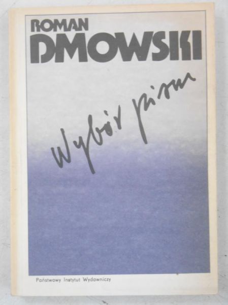 Dmowski