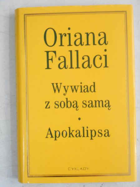 Wywiad z sobą samą. Apokalipsa