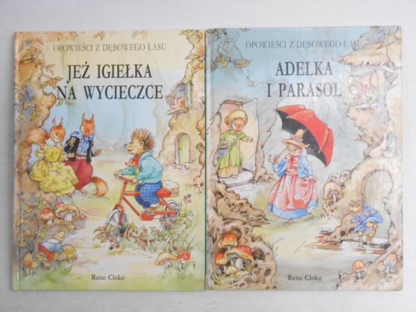 Jeż igiełka na wycieczce / Adelka i parasol
