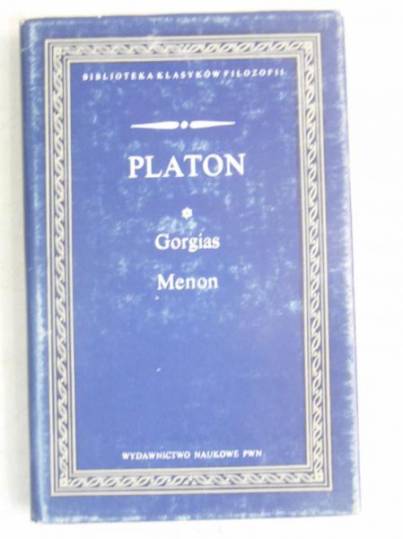 Platon - Gorgias Menon