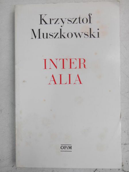 Inter Alia