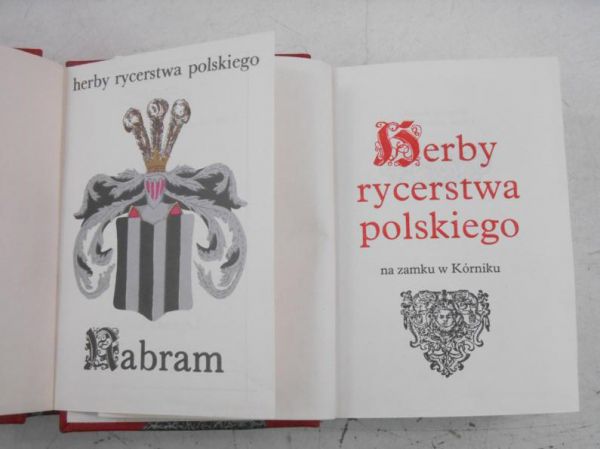 Herby rycerstwa polskiego na zamku w Kórniku, Tom I-II
