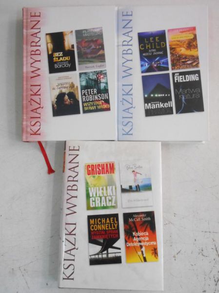 Książki wybrane Reader's Digest. Zestaw 3 książek